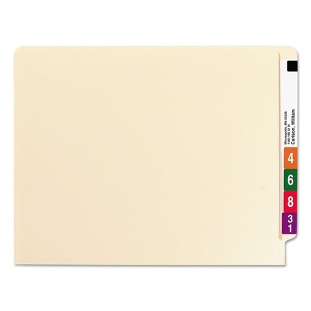 Smead Straight Cut Folder, Manila, PK100, Size: Letter 24109